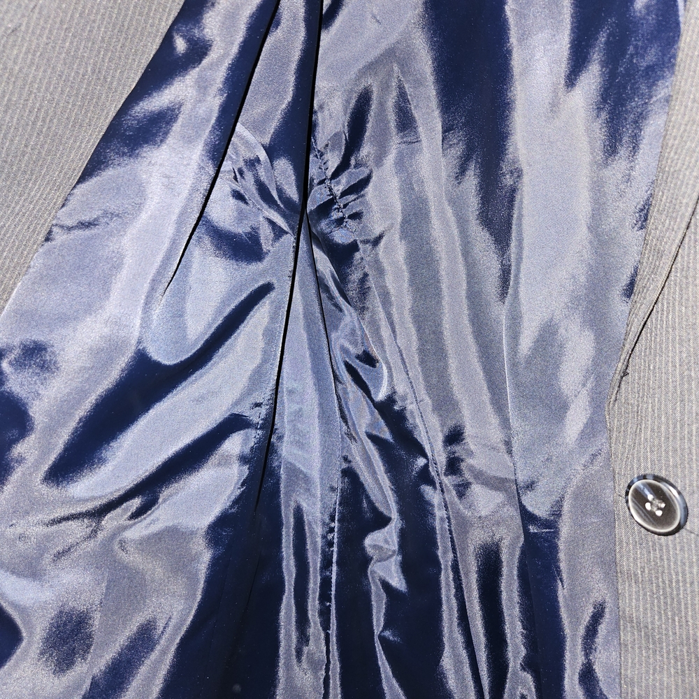 Sejour Navy Pinstripe Blazer - Picture 2 of 7